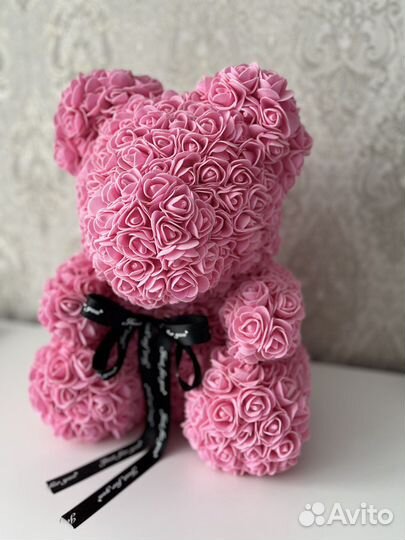 Мишка Тедди из роз 40 см