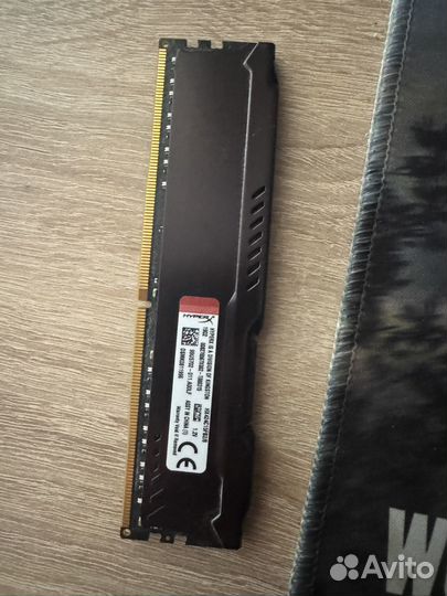 Оперативная память DDR4 8 GB Kingston HyperX Fury