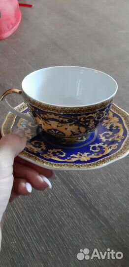 Чашка с блюдцем набор