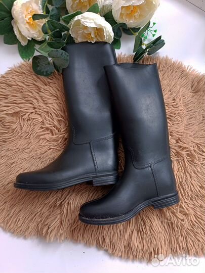 Сапоги резиновые для верховой езды