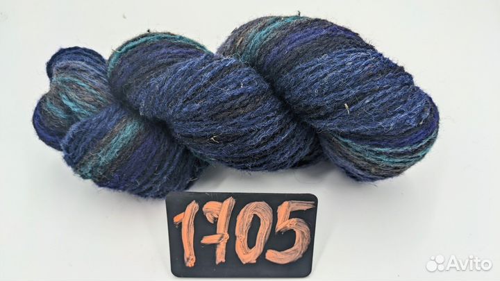 Пряжа дундага синие тона dundaga 6.1 и 6.2