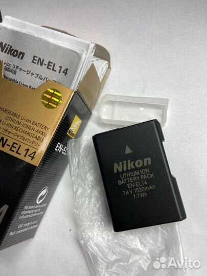 Аккумулятор для nikon EN-EL14 новый
