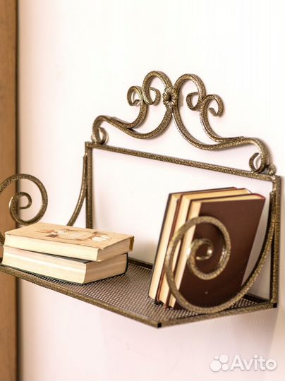 Полка настенная кованая