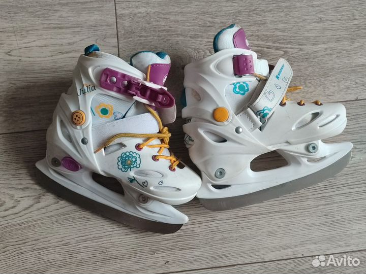 Коньки детские раздвижные 27 30