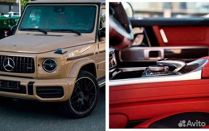 Аренда автомобиля mercedes G63 AMG в Дубае