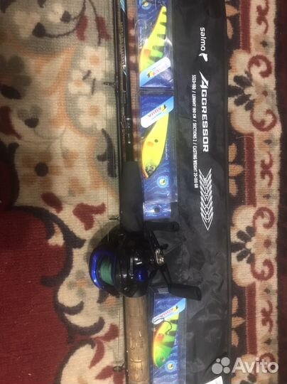 Спиннинг с катушкой бу