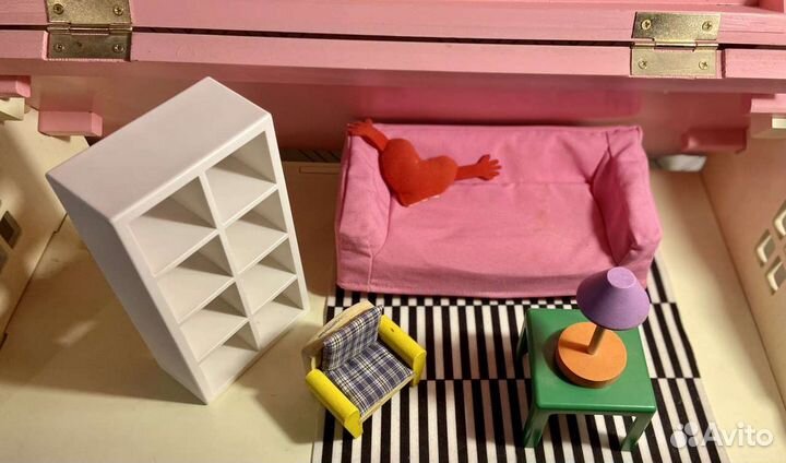 Игрушечная Гостиная с розовым диваном IKEA