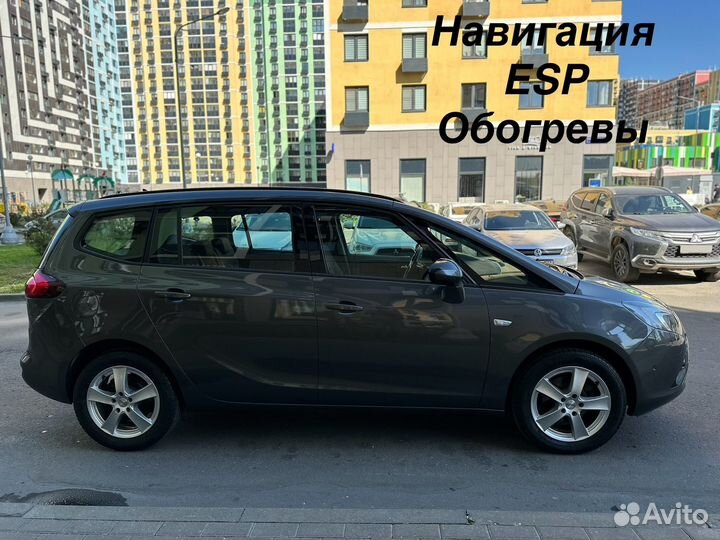 Opel Zafira 1.4 AT, 2012, 167 540 км