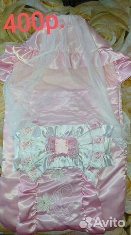 Конверт на выписку летний для девочки