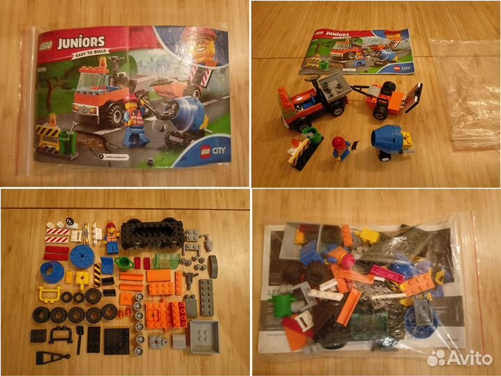 Lego Juniors 10750 ориг. Ремонт дороги