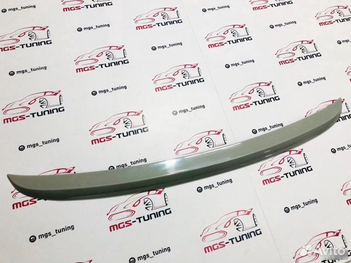 Спойлер на стекло BMW 5 E60 Под окрас (Тайвань)