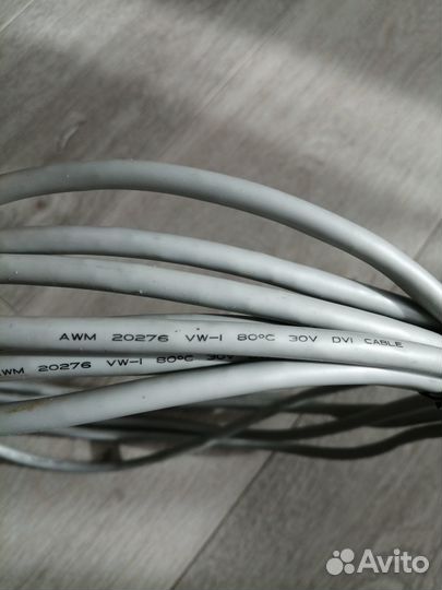 Кабель awm 20276 80c 30v DVI