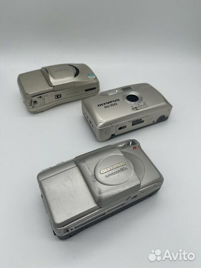 Лот Пленочных Фотоаппаратов Olympus/Canon/Ricoh