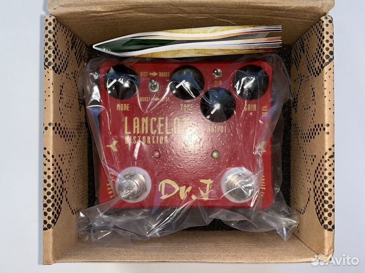Dr. J Lancelot Boost Distortion гитарная педаль
