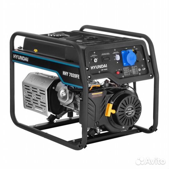 Бензогенератор hyundai HHY 7020FE