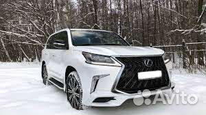 Молдинг решетки радиатора Lexus LX Superior
