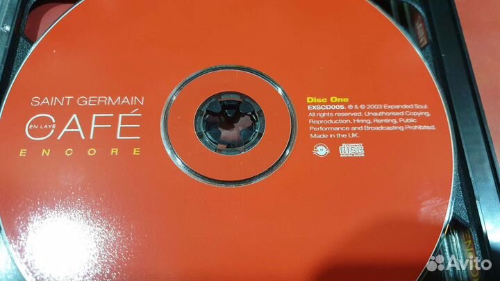 Various–Saint Germain En Laye Café -Encore (CD UK)