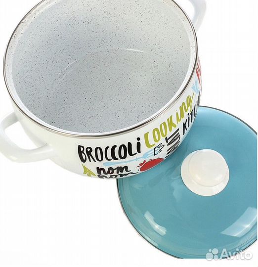 Кастрюля metrot Брокколи, 7.5 л, диаметр 24 см