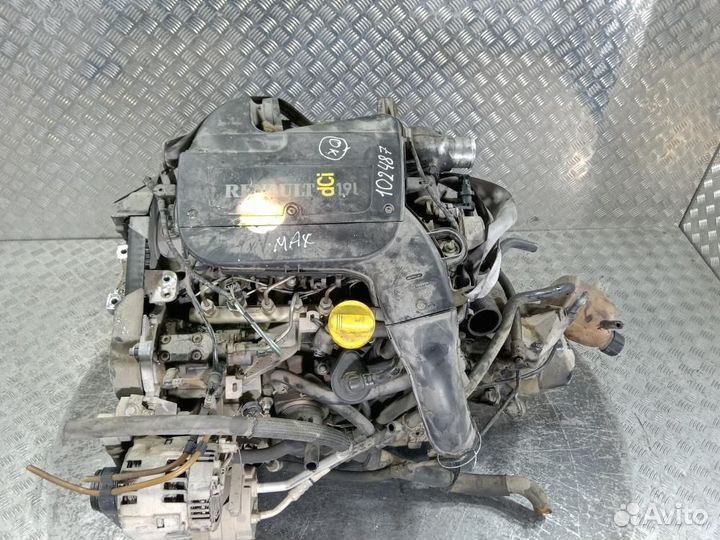 Двигатель к Renault Megane 1 1999-2003 F9Q732 1.9