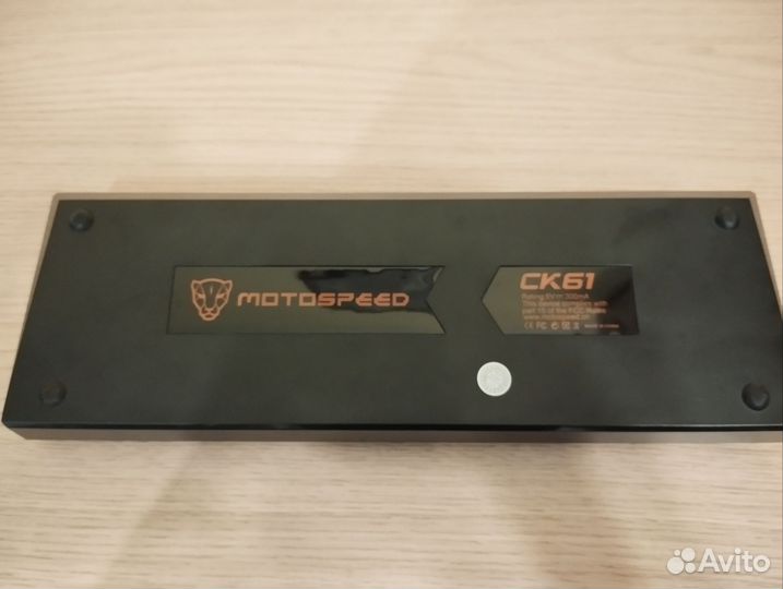 Клавиатура механическая motospeee ck61