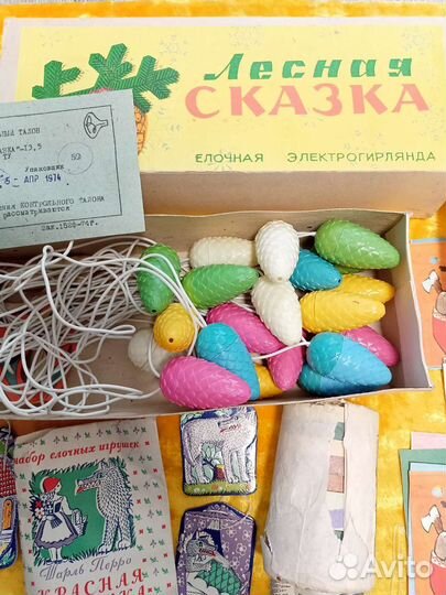 Украшения для ёлки СССР
