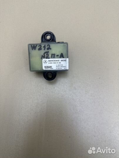 Реле накала свечей OM651 Mercedes W212