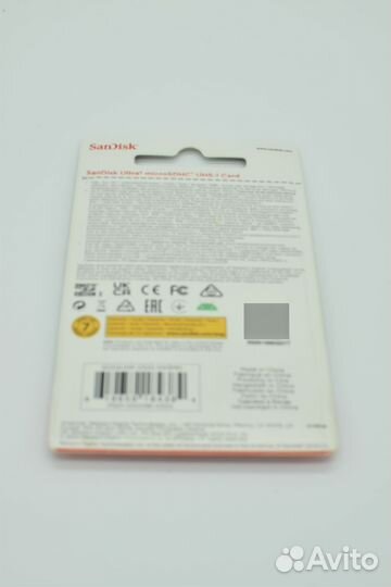 Карта памяти SanDisk Ultra microsdxc 32 гб 100MB/s