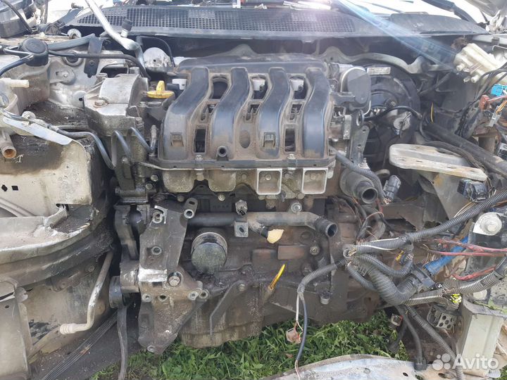 Двигатель 1.6 k4m Renault megan 2