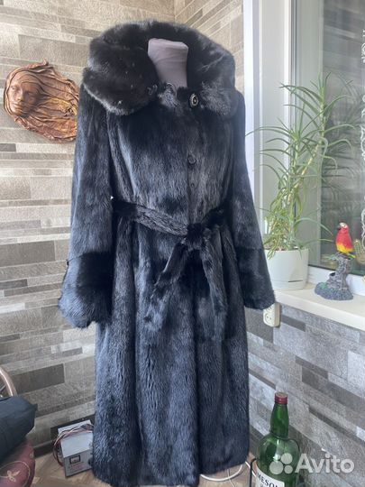 Шуба норковая как новая 50