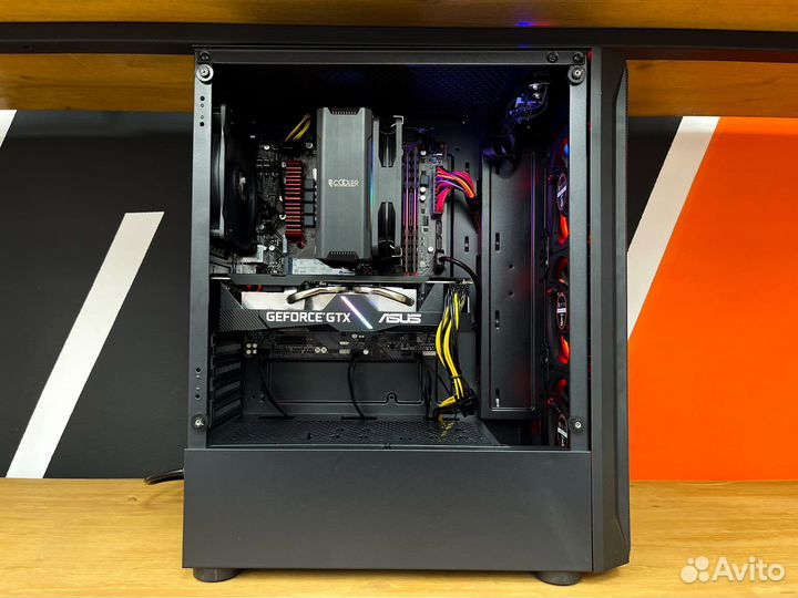 Игровой пк intel core i3 12100/ gtx 1660 super