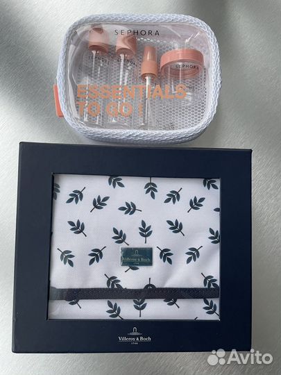 Villeroy&Boch косметичка и Sephora баночки