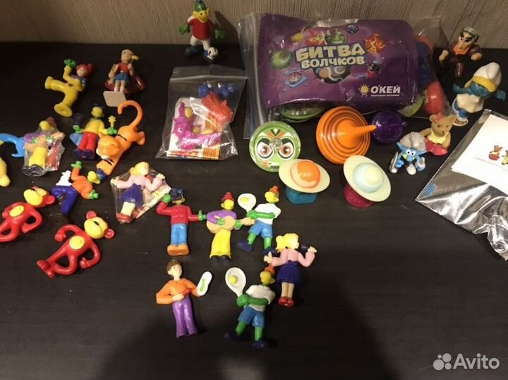 Фигурки Растишкацена за все вместеБитва волчков