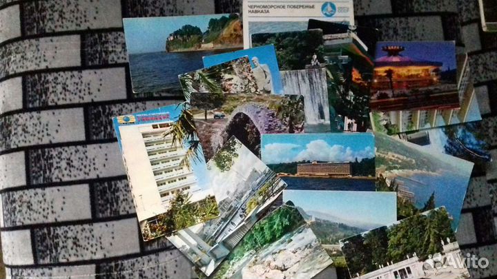 Пакетом наборы открыток СССР