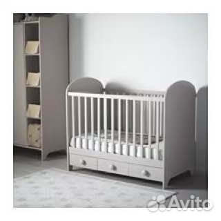 Детская кровать IKEA с матрасом