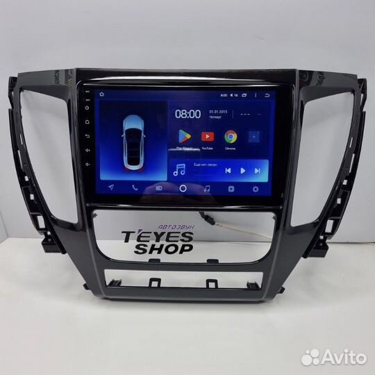 Андроид магнитола Mitsubishi Pajero Sport 3 16-18