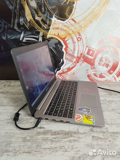 Игровой ноутбук Asus i7-6gen GTX 950M 12 озу SSD