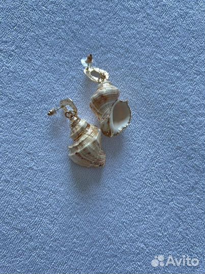 Серьги Ракушки