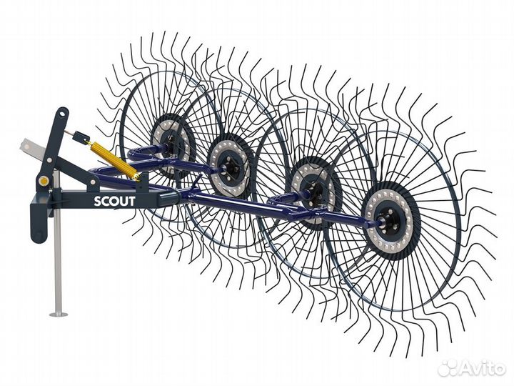 Грабли ворошилки скаут PL-4600 для трактора