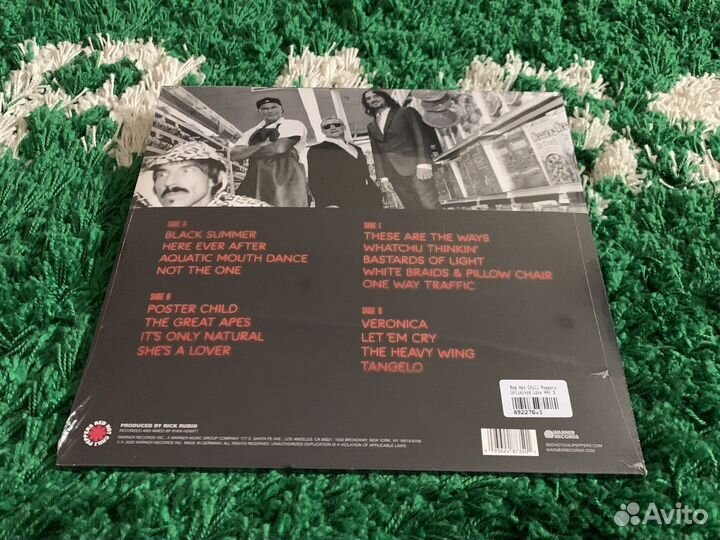 Red Hot Chili Peppers Unlimited Love Red Vinyl Lp