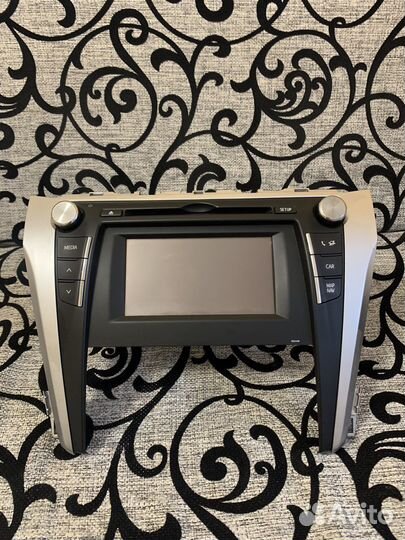 Мультимедия Toyota Camry 55 оригинал штатная