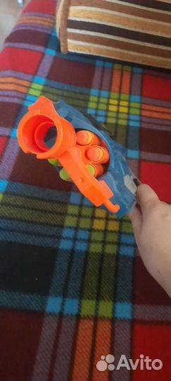Бластер Nerf с пульками