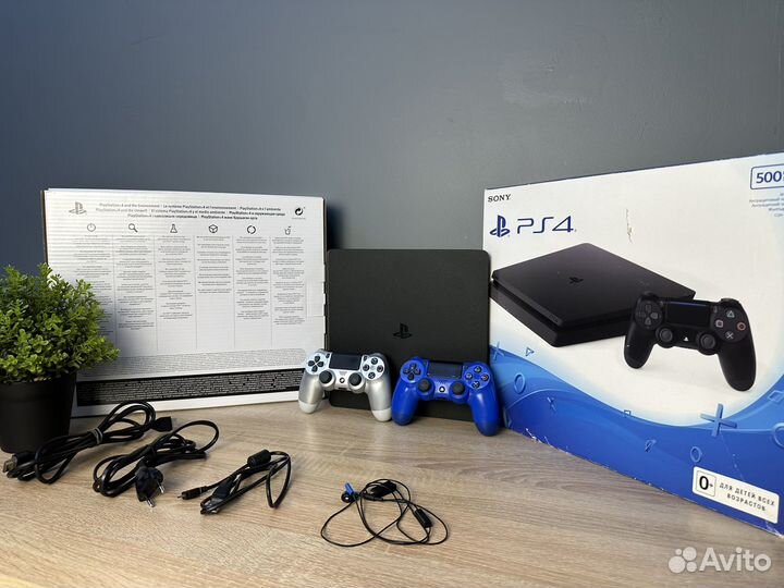 Sony playstation 4 slim идеал 2 геймпада