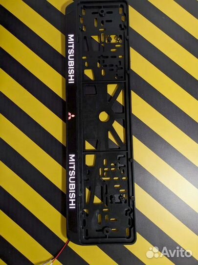 Номерная рамка с вашим логотипом