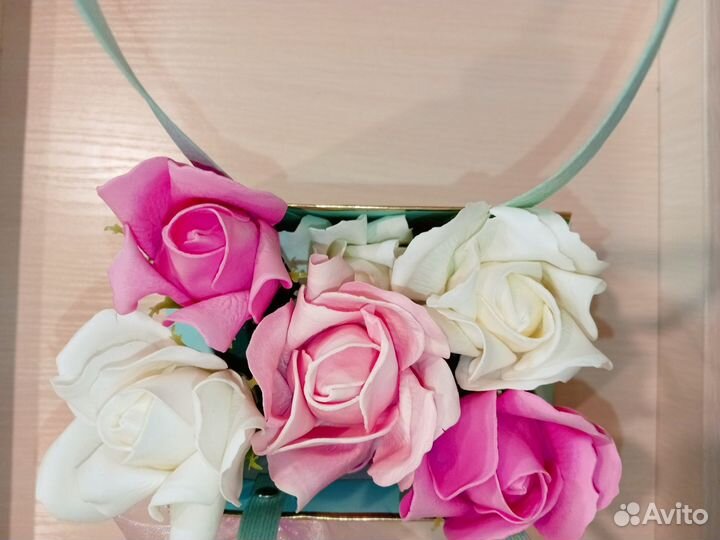 Мыльные розы в подарок