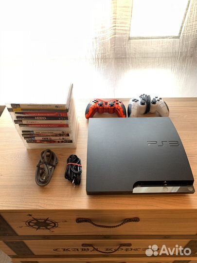 Игровая приставка ps3 slim