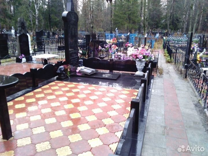 Благоустройства могильных захоронений