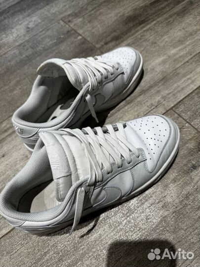 Кроссовки Nike Dunk low Grey Fog