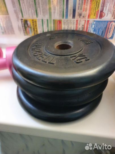 Блины для штанги 5 кг
