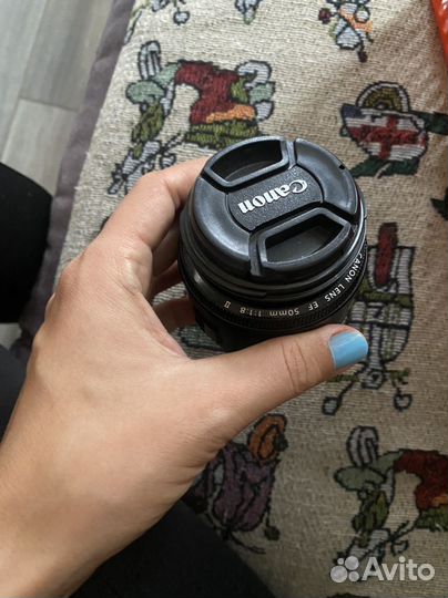 Объектив canon 50mm 1 8
