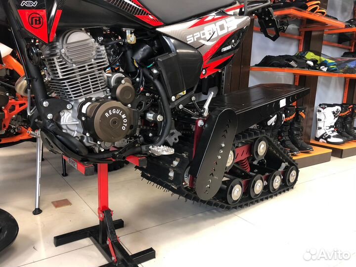 Гусеничный комплект для мотоцикла (сноубайк)